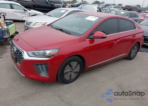 2022 Hyundai Ioniq Hybrid Se z USA, uszkodzony, nr VIN KMHC75LC1NU275853